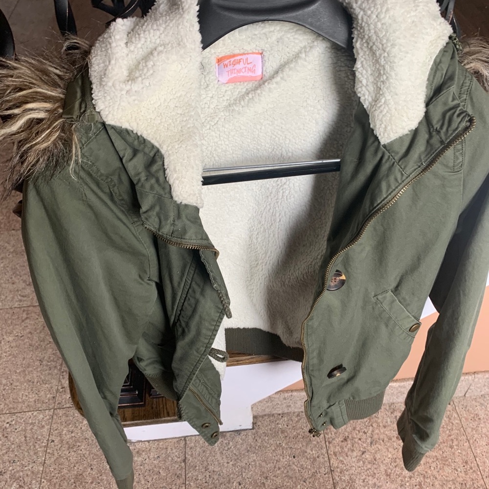 army green jacket